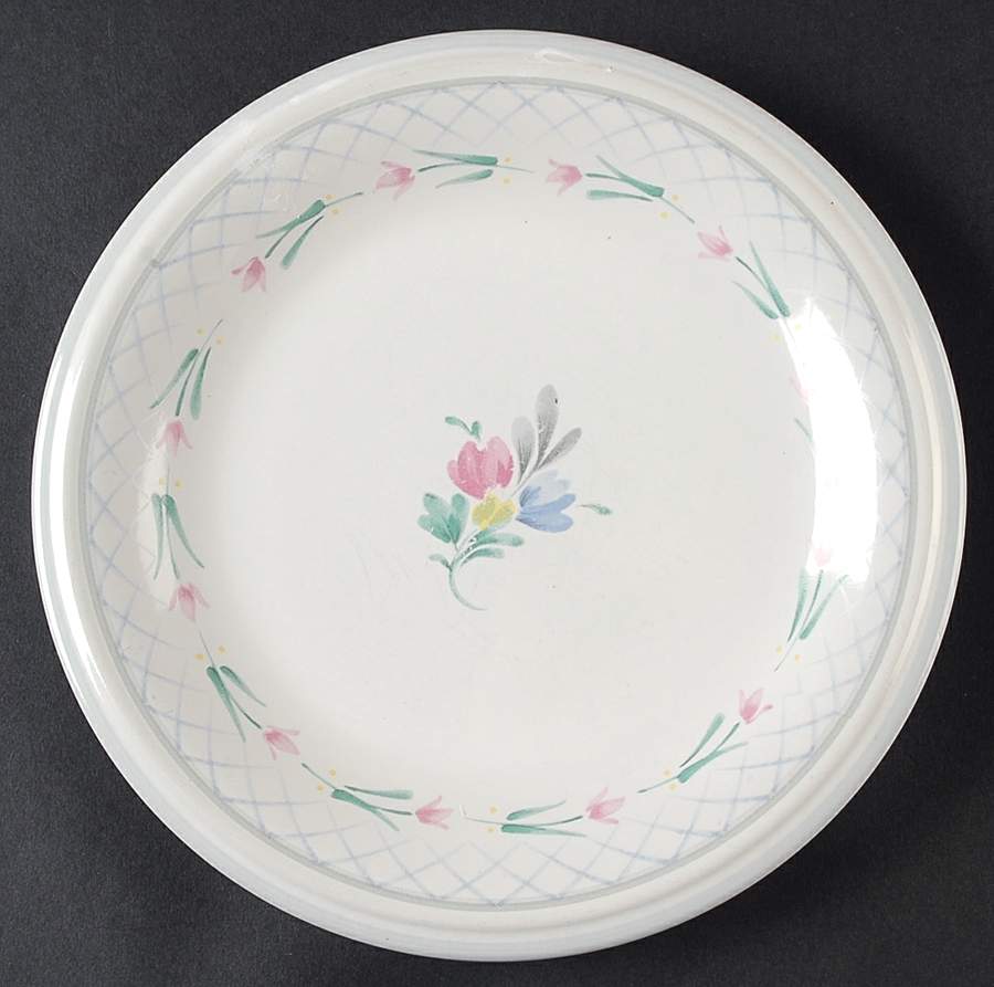 Flower Garden Salad Plate by Savoir Vivre-1