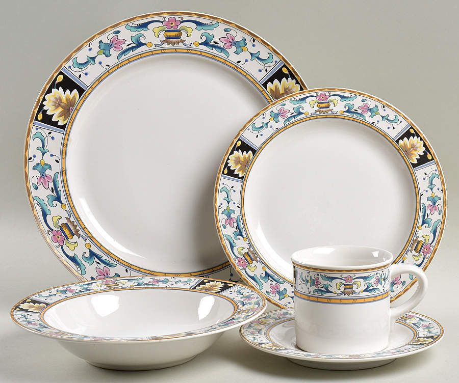 Florentina 5 Piece Place Setting by Savoir Vivre-1