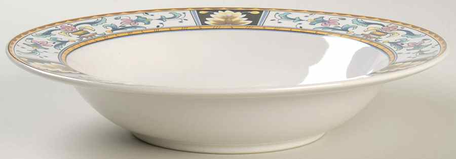 Florentina Rim Soup Bowl by Savoir Vivre-1