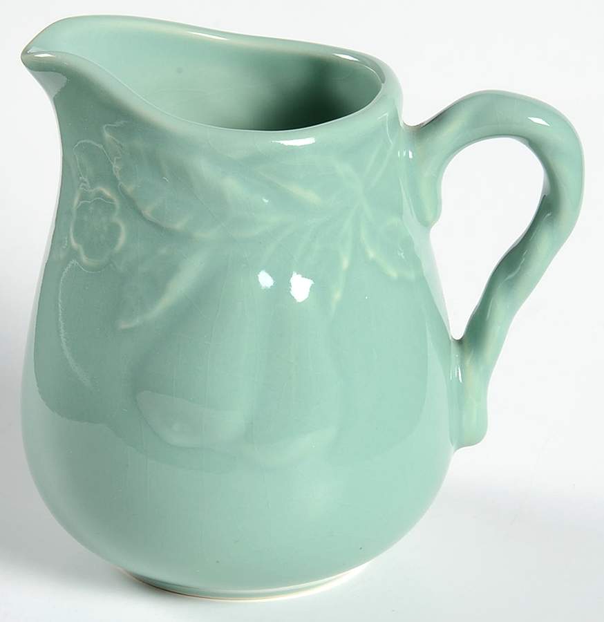 Fruit Promenade Celadon Creamer by Savoir Vivre-1