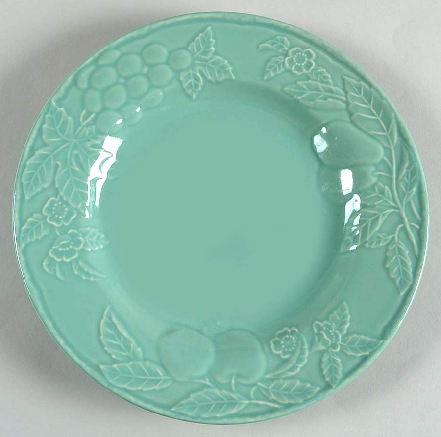 Fruit Promenade Celadon Salad Plate by Savoir Vivre-1
