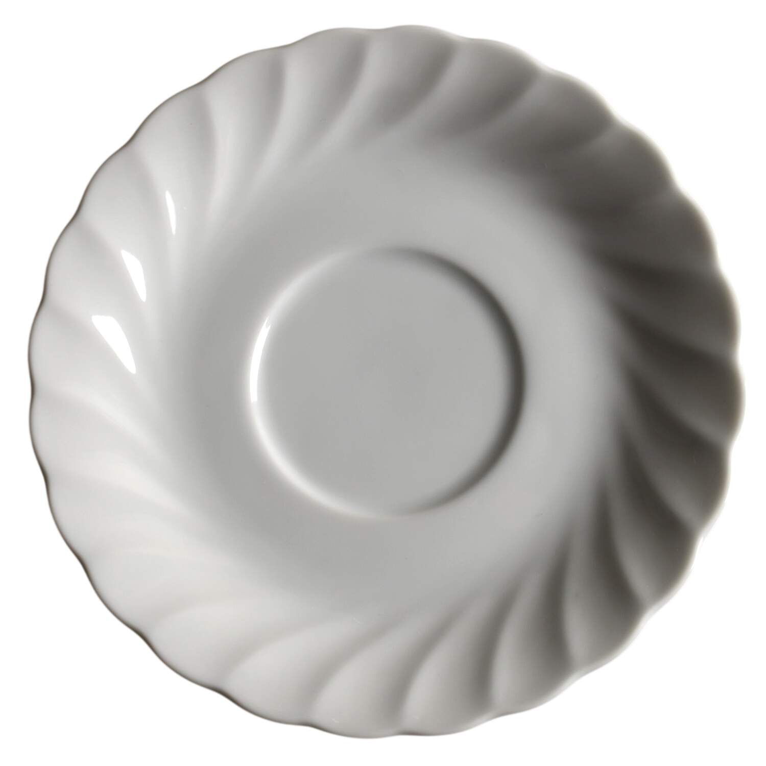 French Swirl Saucer by Savoir Vivre-1