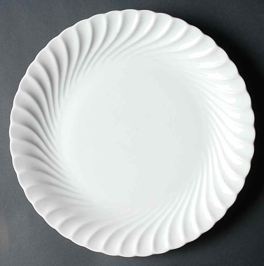 French Swirl 12" Chop Plate (Round Platter) by Savoir Vivre-1