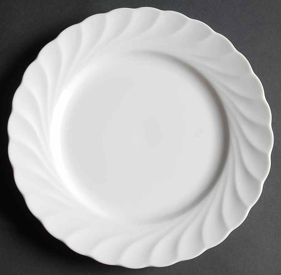 French Swirl Salad Plate by Savoir Vivre-1