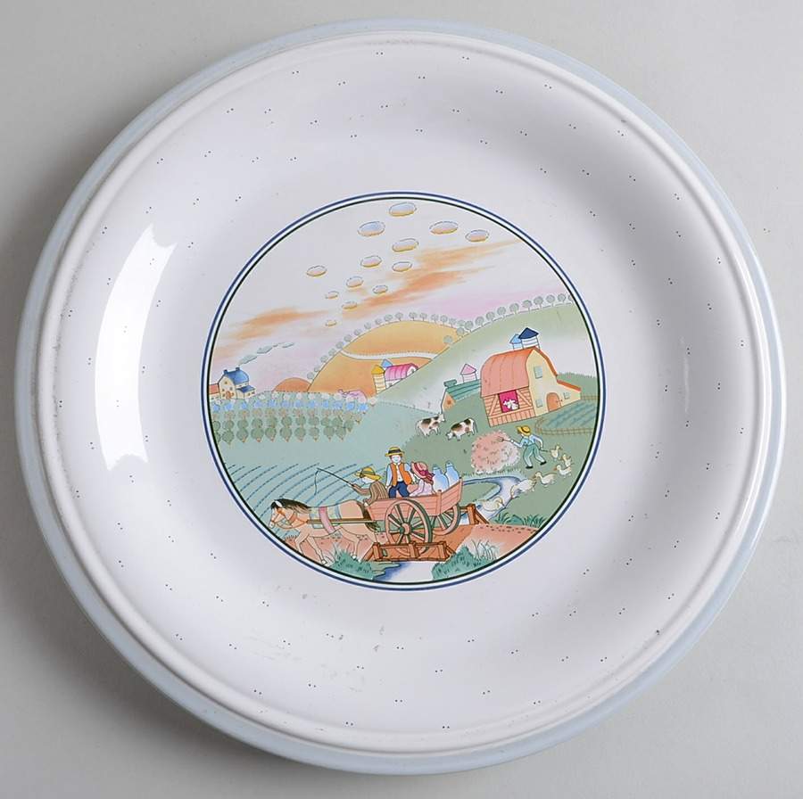 Hillsdale 12" Chop Plate (Round Platter) by Savoir Vivre-1
