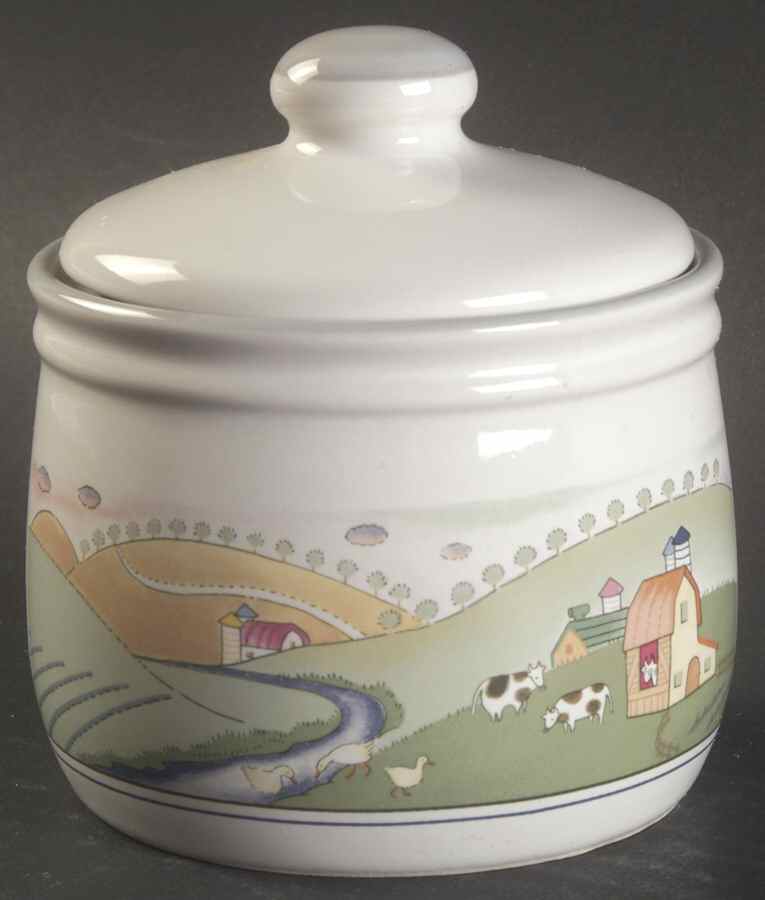 Hillsdale Sugar Bowl & Lid by Savoir Vivre-1