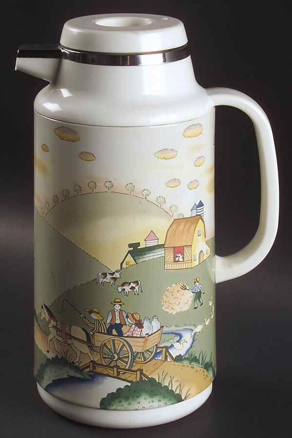 Hillsdale Plastic Thermos/Carafe & Lid by Savoir Vivre-1