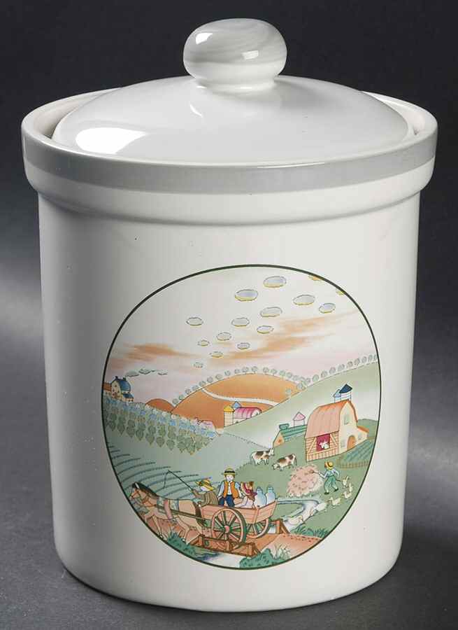 Hillsdale Large Canister & Lid by Savoir Vivre-1