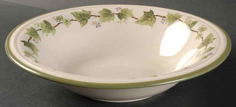 Ivy Vine 9" Round Vegetable Bowl by Savoir Vivre-1