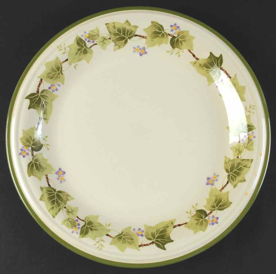 Ivy Vine 11" Chop Plate (Round Platter) by Savoir Vivre-1
