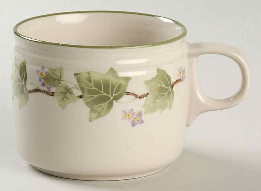Ivy Vine Flat Cup by Savoir Vivre-1