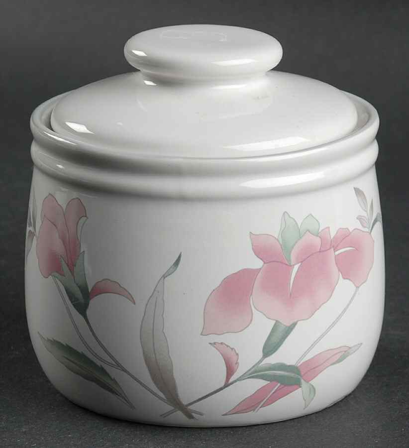 May Flowers Sugar Bowl & Lid by Savoir Vivre-1