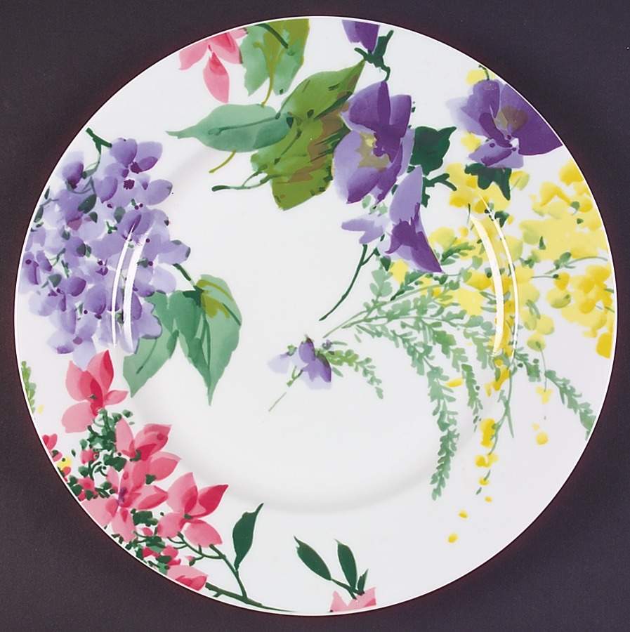 Meadow Splendor 12" Chop Plate (Round Platter) by Savoir Vivre-1