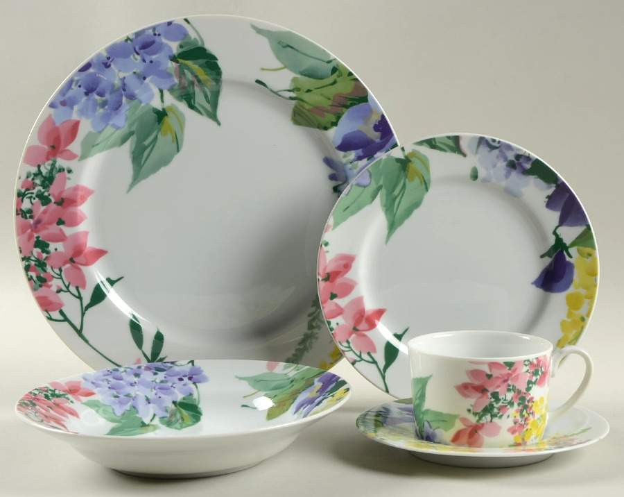 Meadow Splendor 5 Piece Place Setting by Savoir Vivre-1