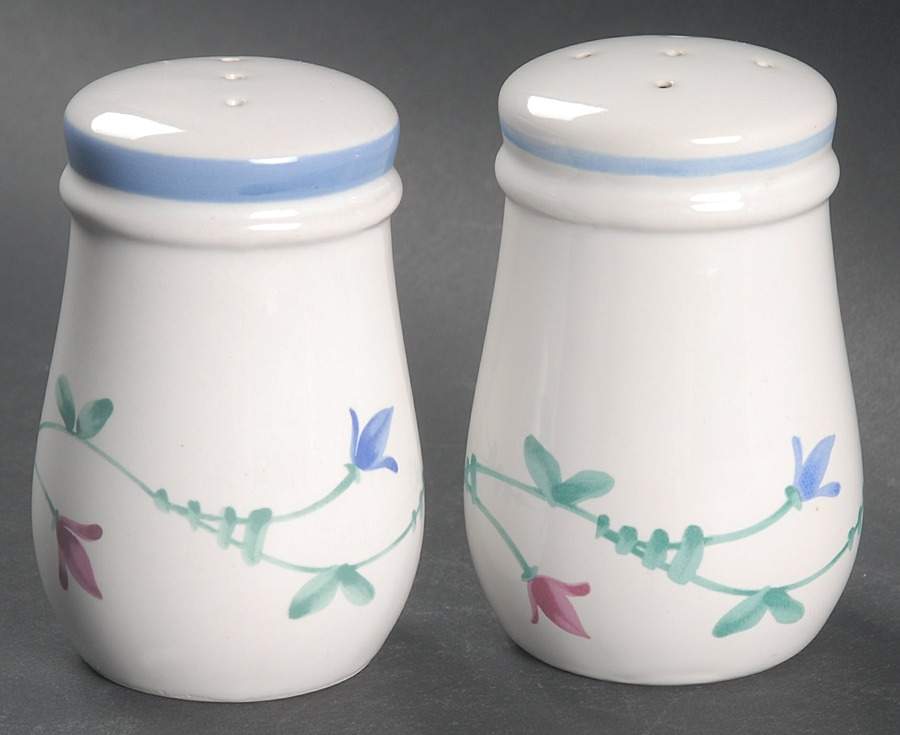 Portofino Blue Salt & Pepper Set by Savoir Vivre-1