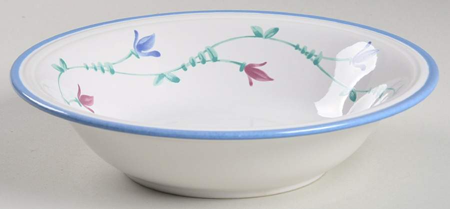 Portofino Blue Coupe Soup Bowl by Savoir Vivre-1