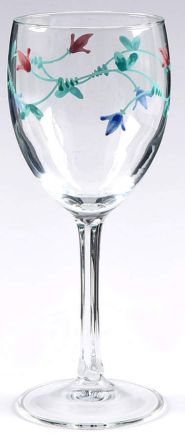 Portofino Blue 8 Oz Glassware Goblet by Savoir Vivre-1