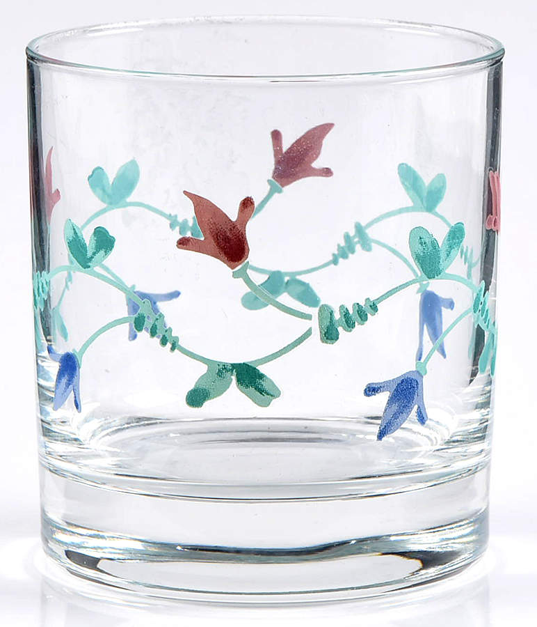 Portofino Blue 8 Oz Glassware Old Fashioned by Savoir Vivre-1