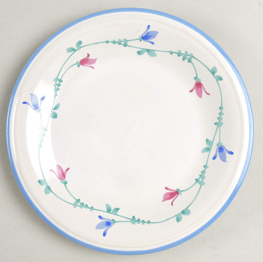 Portofino Blue Salad Plate by Savoir Vivre-1