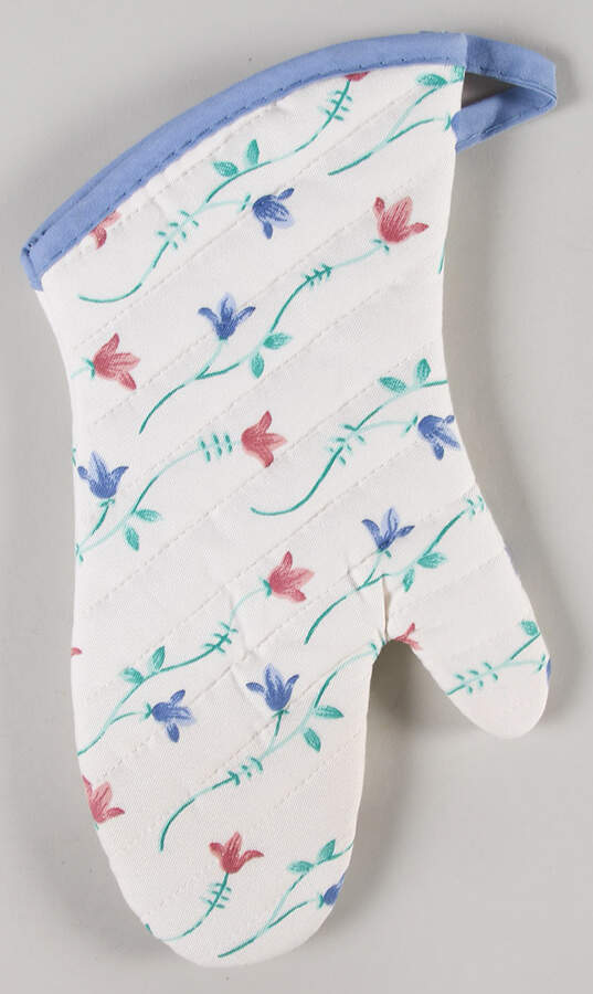 Portofino Blue Cloth Oven Mitt by Savoir Vivre-1