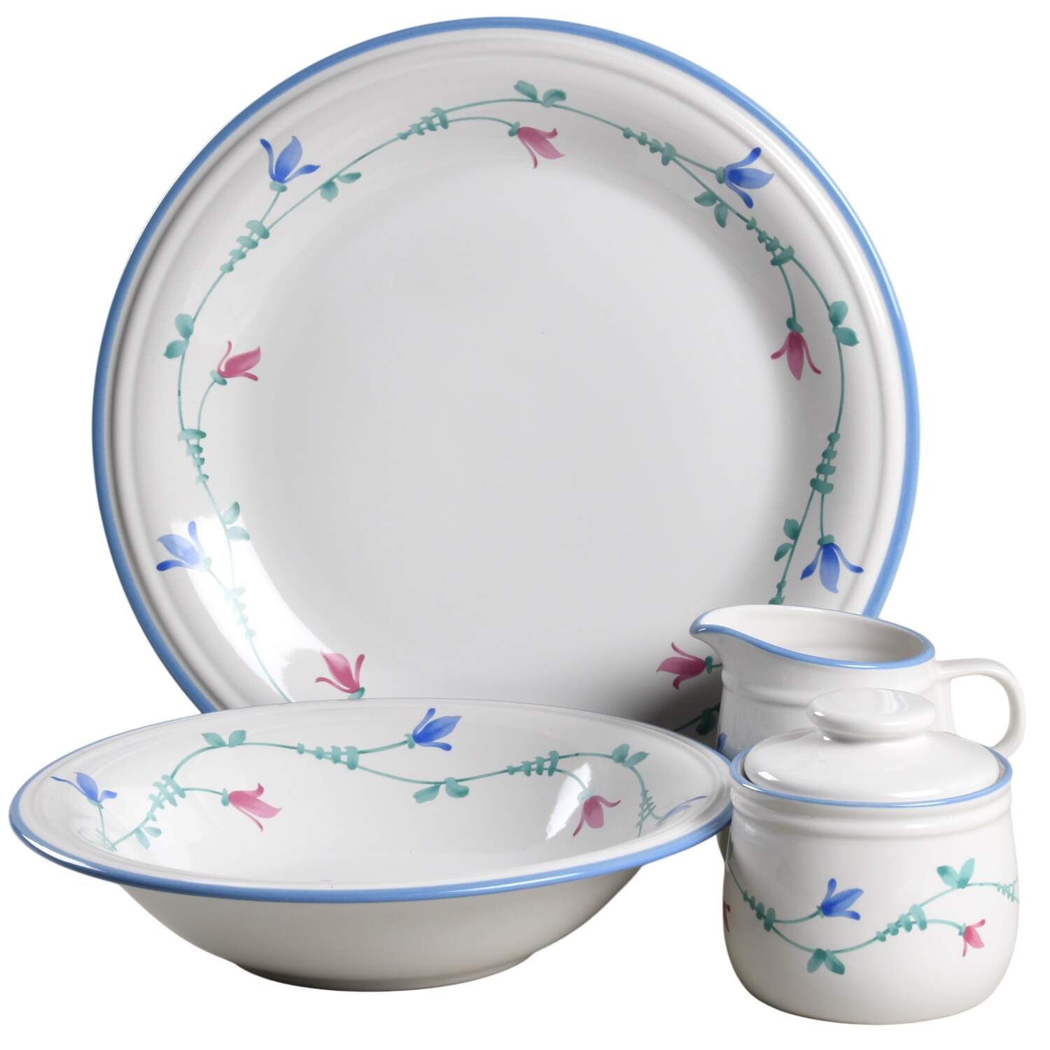 Portofino Blue 5 Piece Hostess Set by Savoir Vivre-1