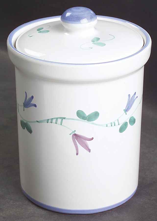 Portofino Blue Small Canister & Lid by Savoir Vivre-1
