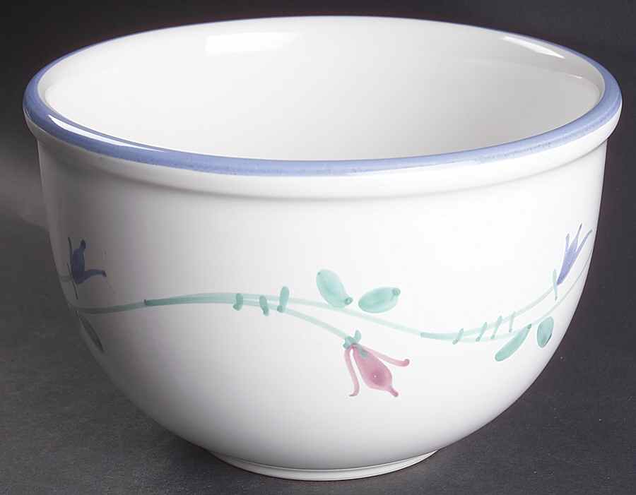 Portofino Blue 8" Mixing Bowl by Savoir Vivre-1