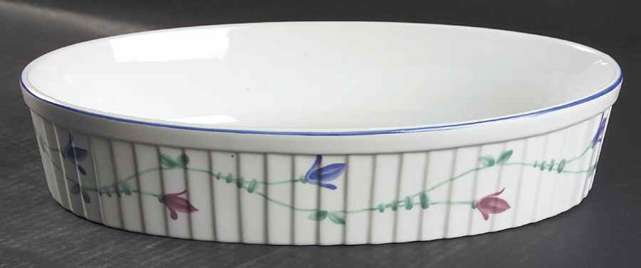 Portofino Blue 12'' Oval Baker by Savoir Vivre-1