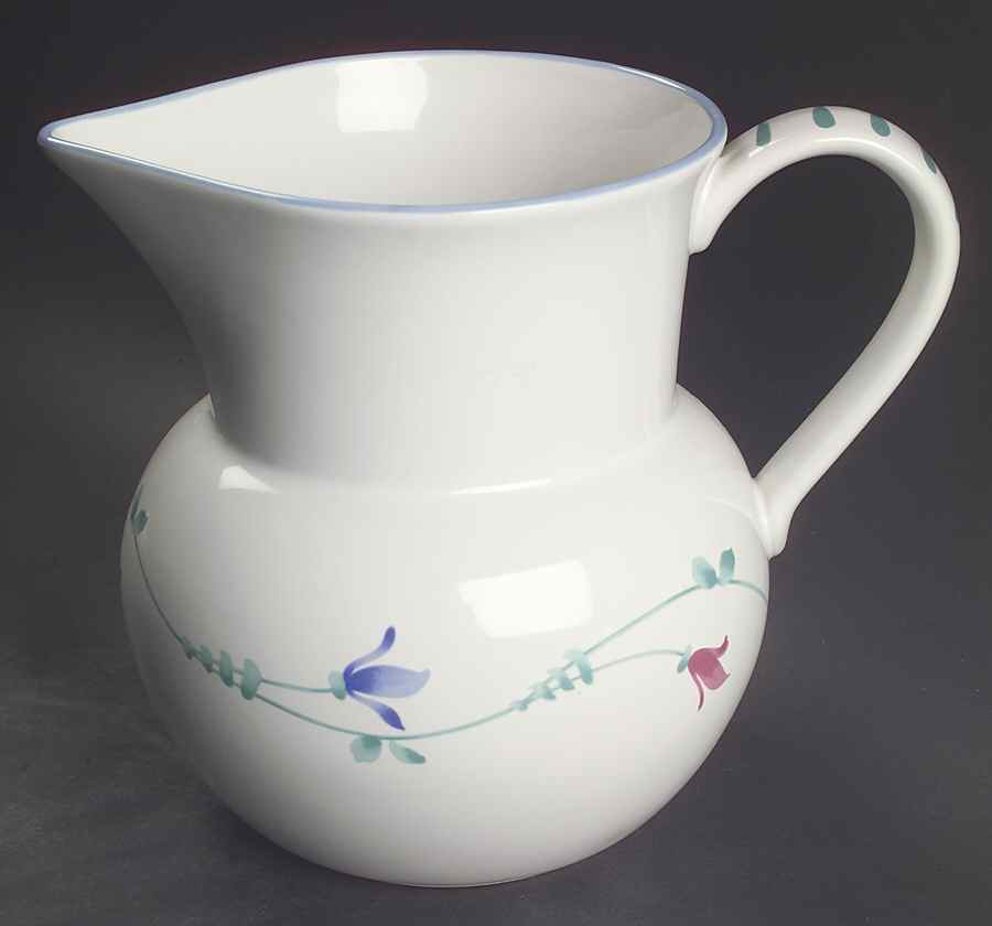 Portofino Blue 64 Oz Pitcher by Savoir Vivre-1
