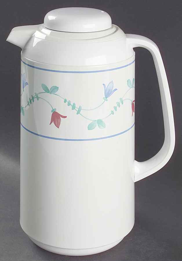 Portofino Blue Plastic Thermos/Carafe & Lid by Savoir Vivre-1