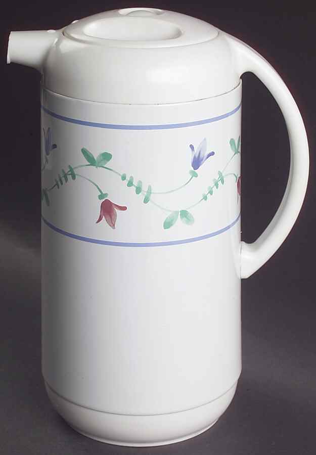 Portofino Blue Plastic Thermos/Carafe & Lid by Savoir Vivre-1