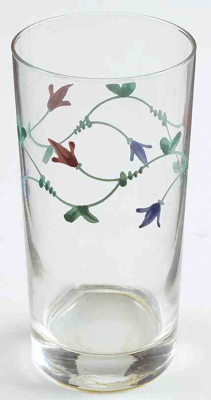 Portofino Blue 10 Oz Glassware Tumbler by Savoir Vivre-1