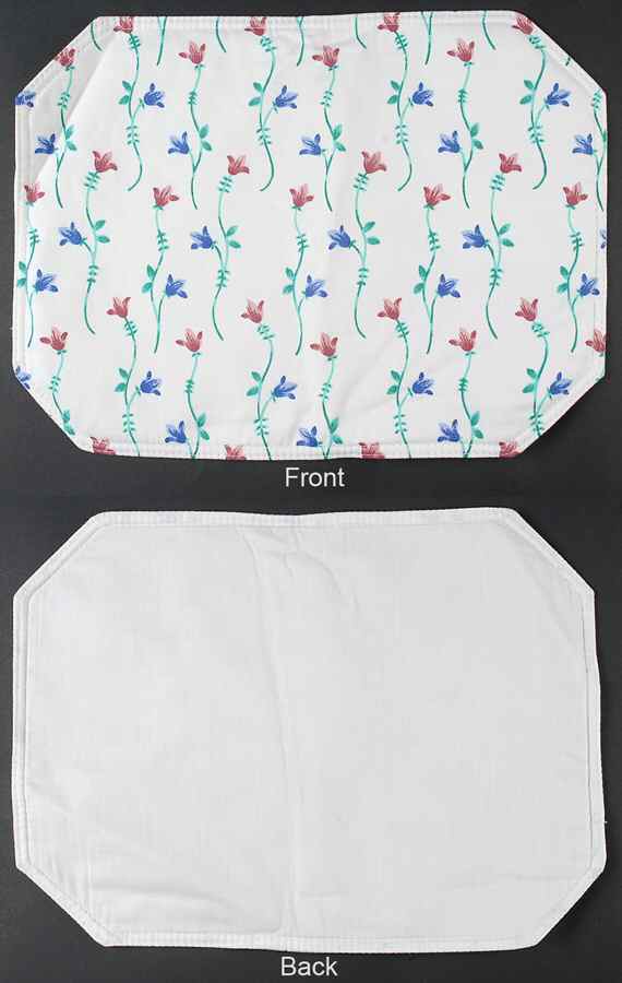 Portofino Blue Cloth Placemat by Savoir Vivre-1