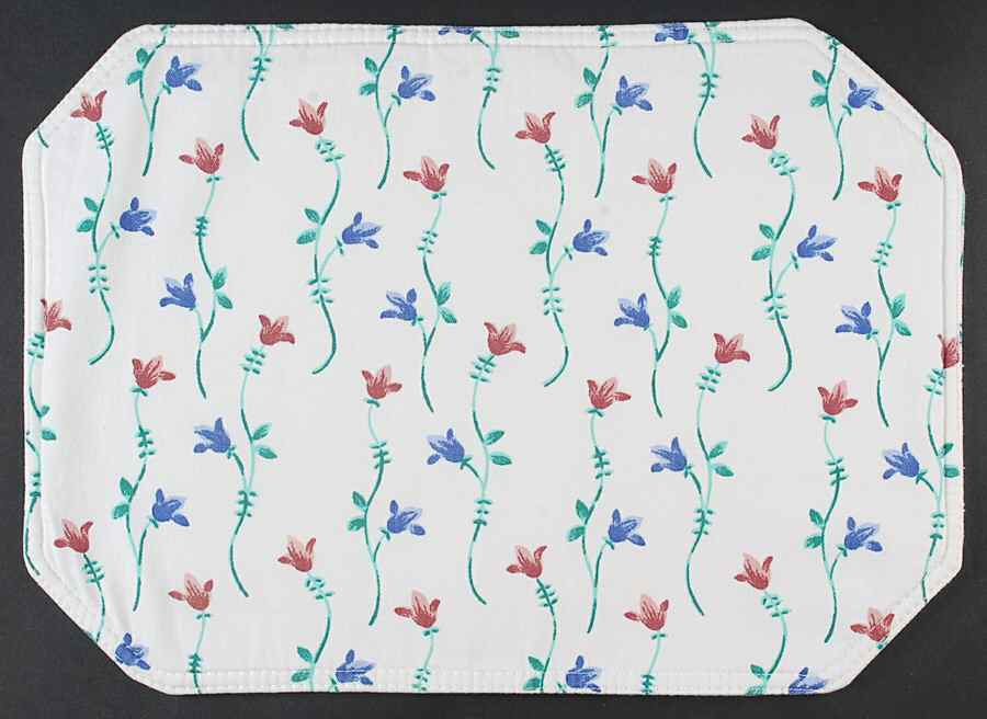 Portofino Blue Cloth Placemat by Savoir Vivre-1