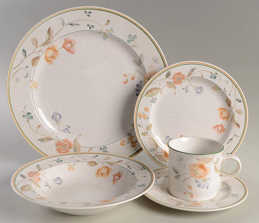 Secret Garden 5 Piece Place Setting by Savoir Vivre-1