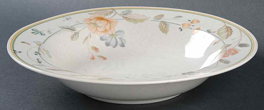 Secret Garden Rim Soup Bowl by Savoir Vivre-1