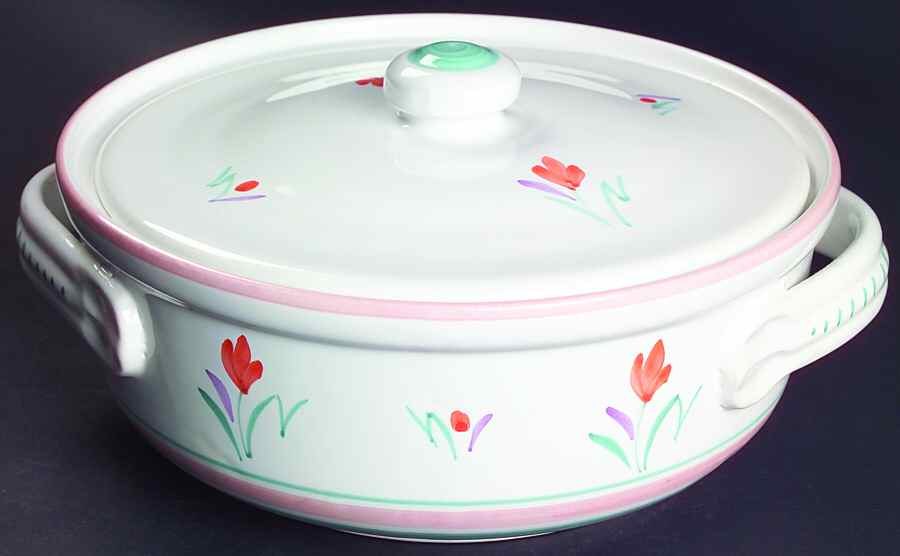 Soft Touch 2 Qt Round Covered Casserole by Savoir Vivre-1