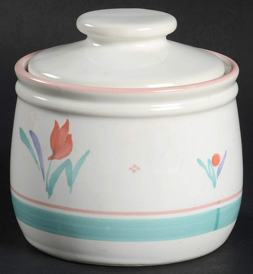 Soft Touch Sugar Bowl & Lid by Savoir Vivre-1