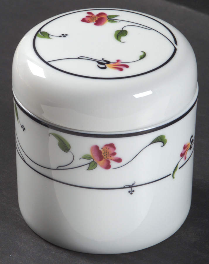 Spring Fantasy Sugar Bowl & Lid by Savoir Vivre-1