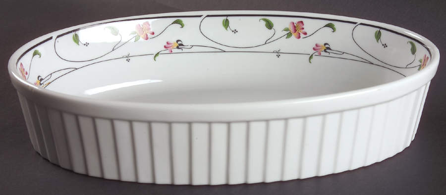 Spring Fantasy 12'' Oval Baker by Savoir Vivre-1
