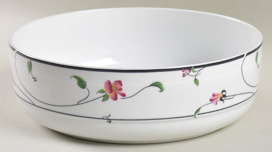 Spring Fantasy 9" Round Vegetable Bowl by Savoir Vivre-1