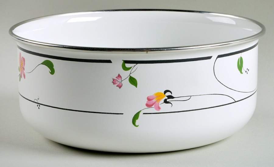 Spring Fantasy 7 1/4" Metal Bowl by Savoir Vivre-1