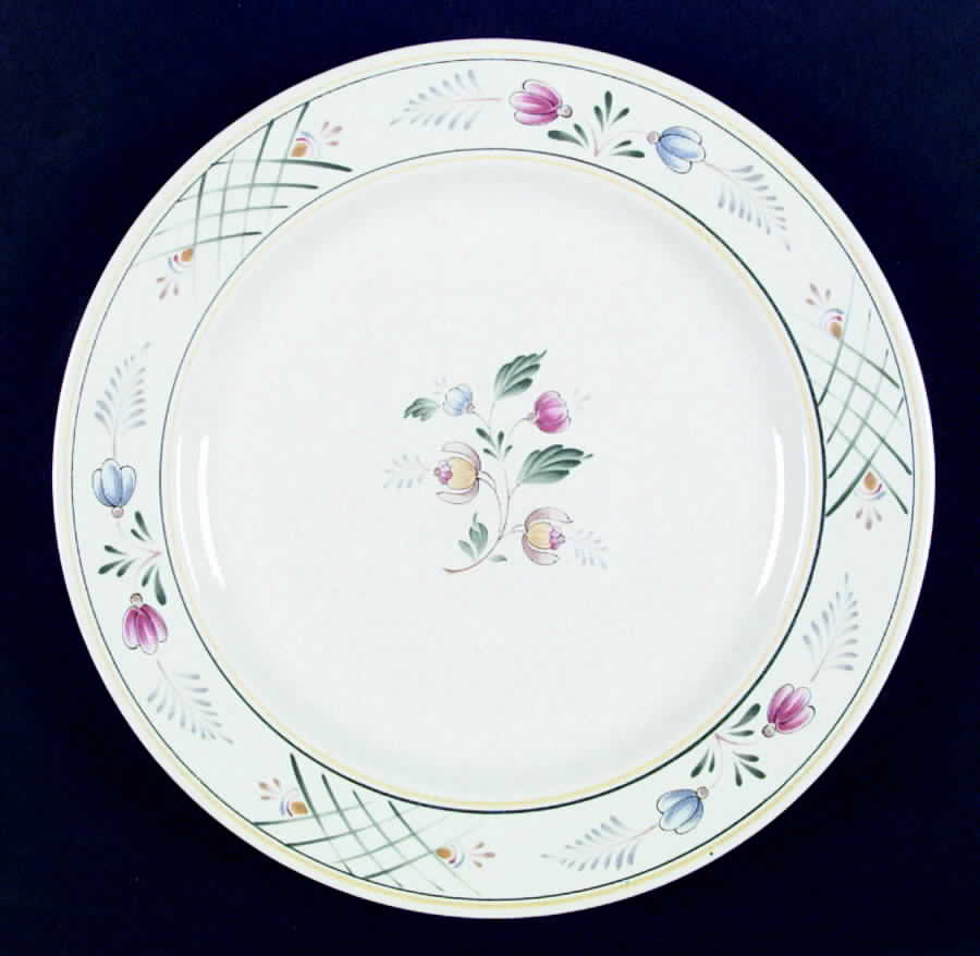 Treillage Dinner Plate by Savoir Vivre-1
