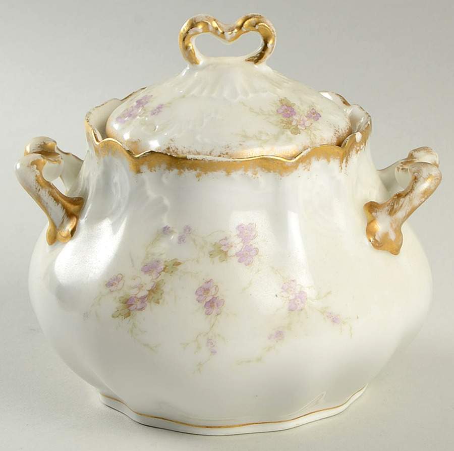 SAZ1 Sugar Bowl & Lid by L Sazerat-1