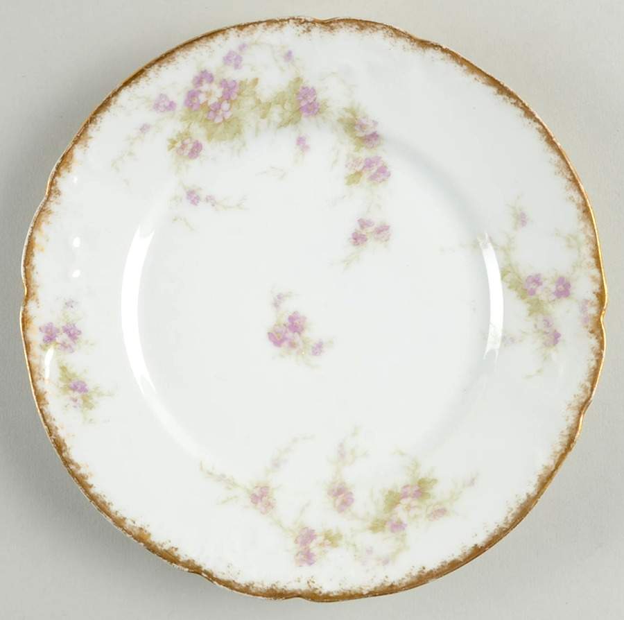 SAZ1 Dessert/Pie Plate by L Sazerat-1
