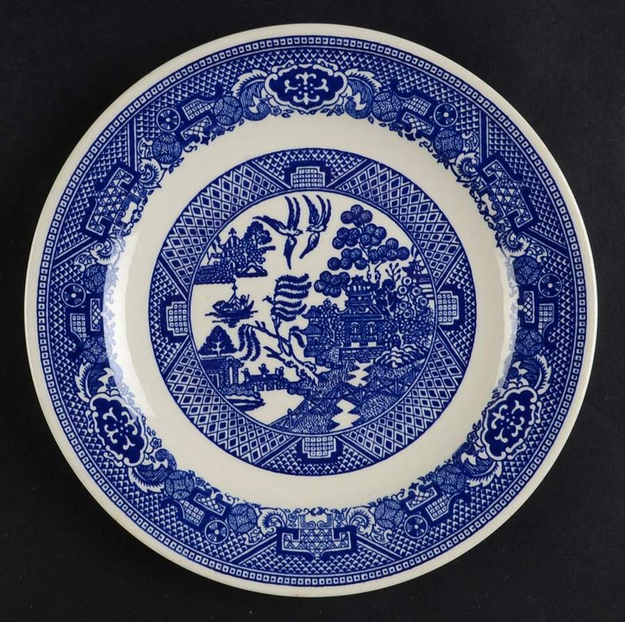 Blue Willow Salad Plate by SCIO-1