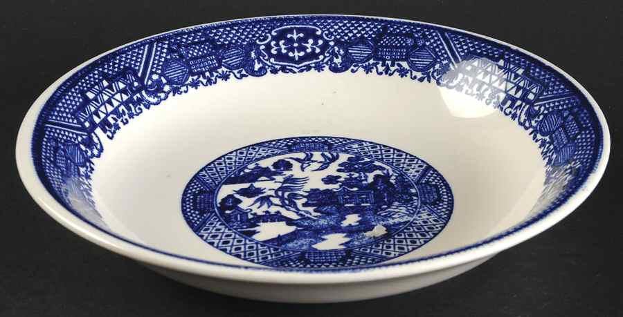 Blue Willow Coupe Soup Bowl by SCIO-1