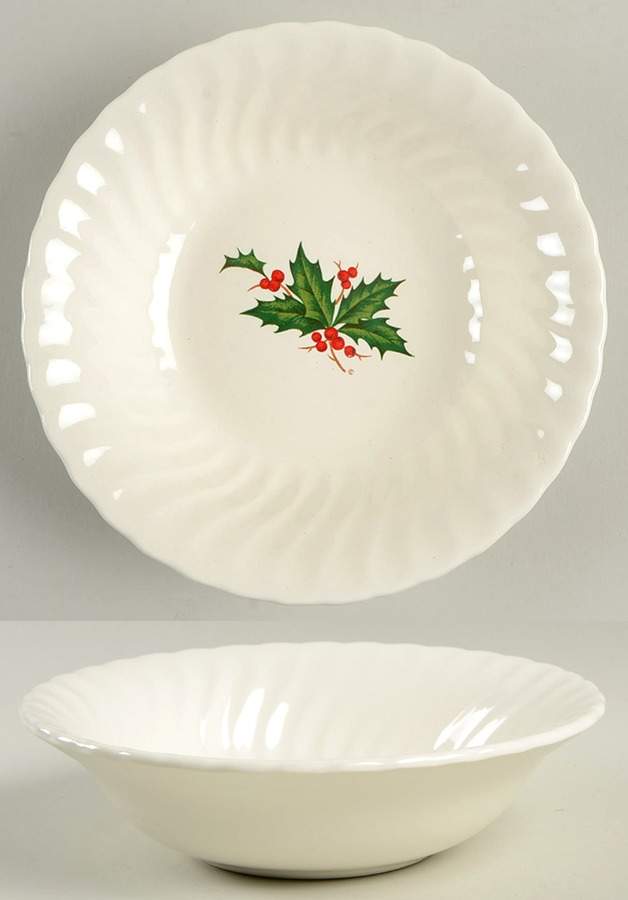 Holly Coupe Cereal Bowl by SCIO-1