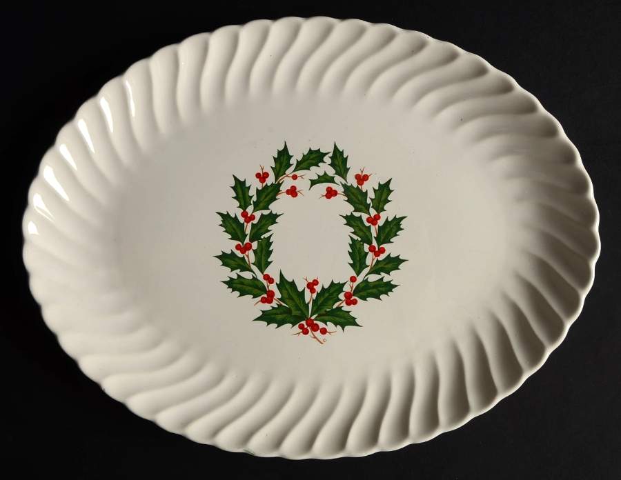 Holly 11" Oval Serving Platter by SCIO-1