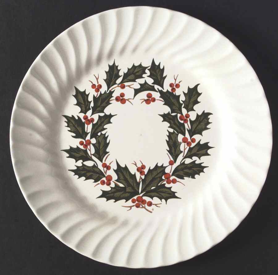 Holly Dinner Plate by SCIO-1